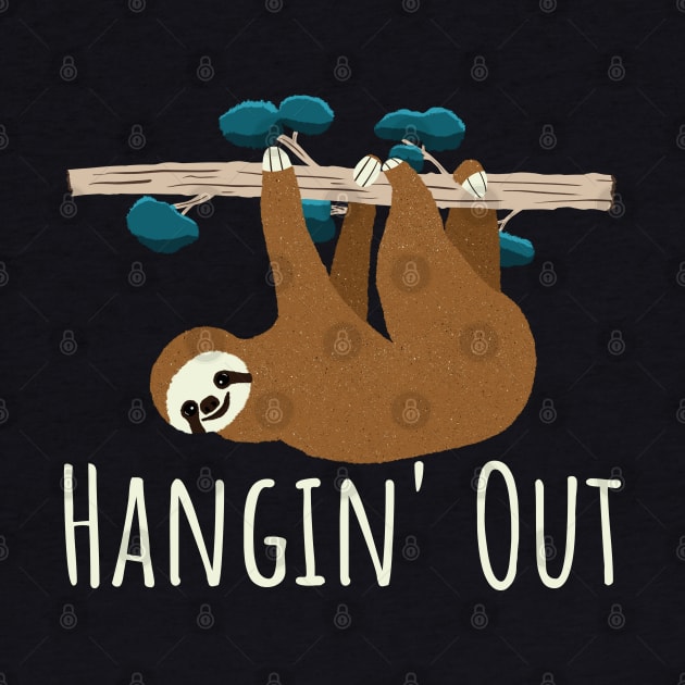 Sloth Hangin' Out by Jesabee Designs
